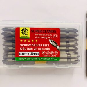 Đầu bắn vít Super Cexmos 110mm (hộp 20)