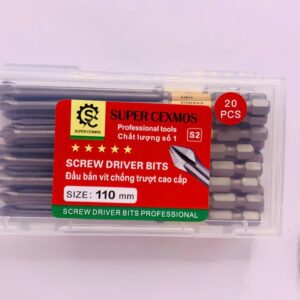 Đầu bắn vít Super Cexmos 110mm (hộp 20), ảnh 2