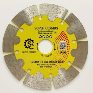 Lưỡi cắt gạch răng đoạn Super Cexmos 114mm